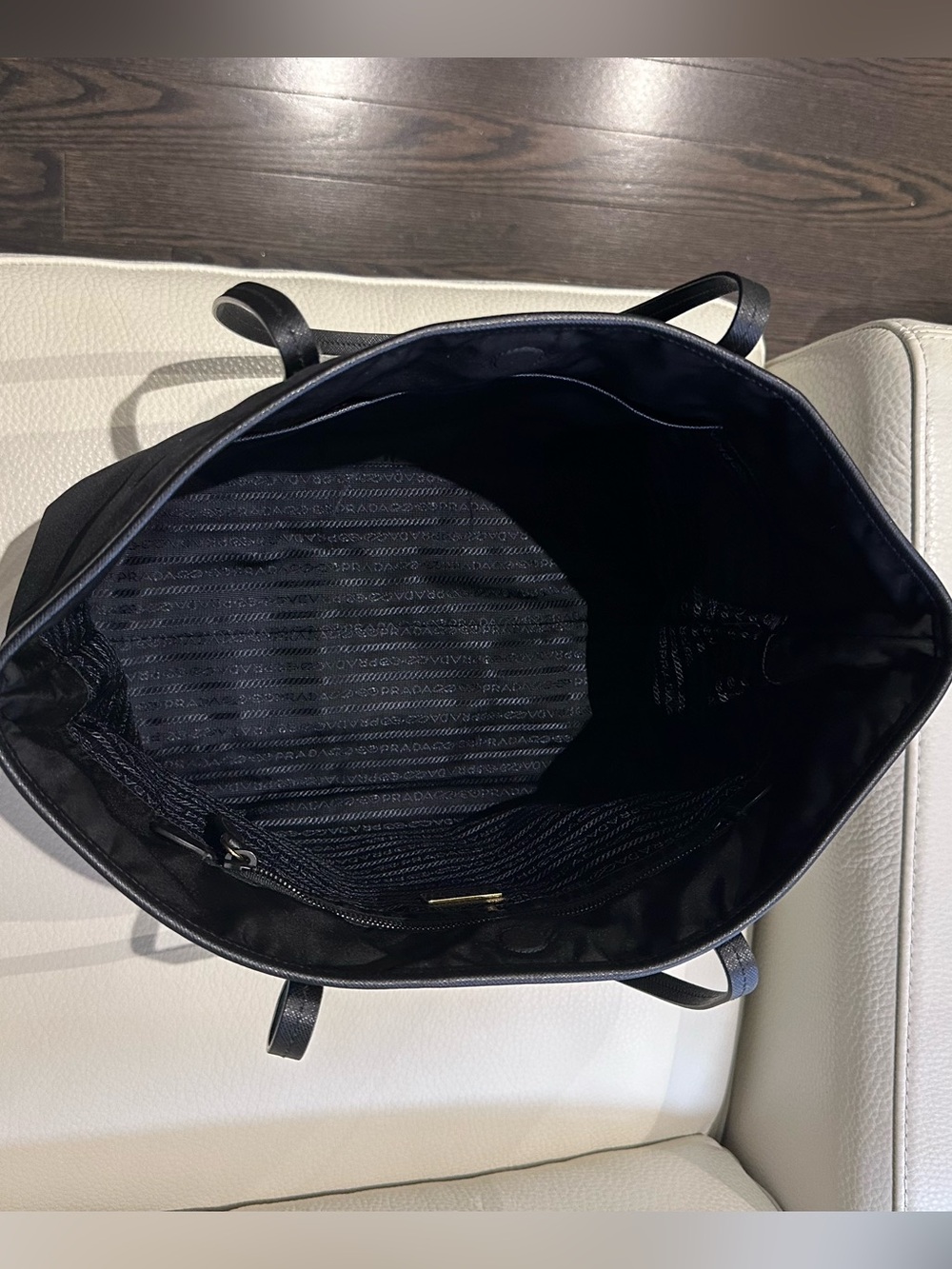 Prada Tessuto Nylon Ricamo tote bag - Picture 12 of 16